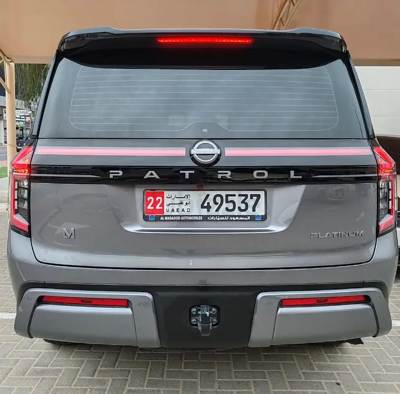 2026 Nissan Patrol for Rent in Al Jaddaf (Grey, Automatic, 7 Seater, HALA DRIVE) photo 6
