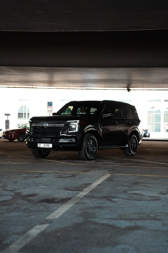 2025 Nissan Patrol for Rent in Business Bay (Black) photo 2