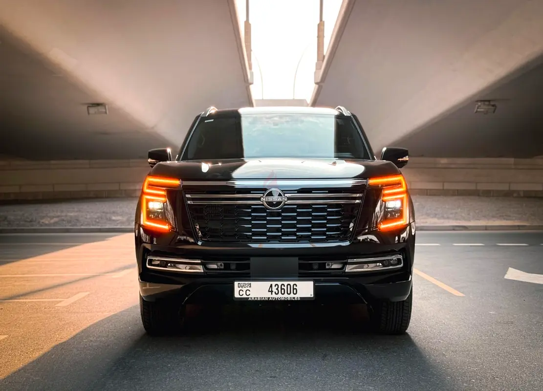2025 Nissan Patrol for Rent in Business Bay (Black) photo 4