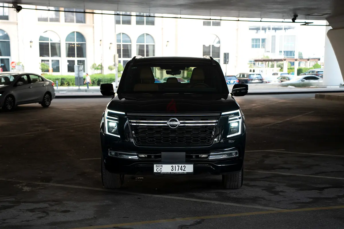 2025 Nissan Patrol for Rent in Business Bay (Black) photo 7