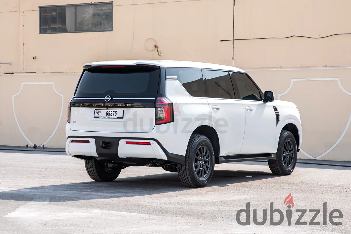 2026 Nissan Patrol for Rent in Al Jaddaf (White, Automatic, 7 Seater, Sultan Brhan) photo 6
