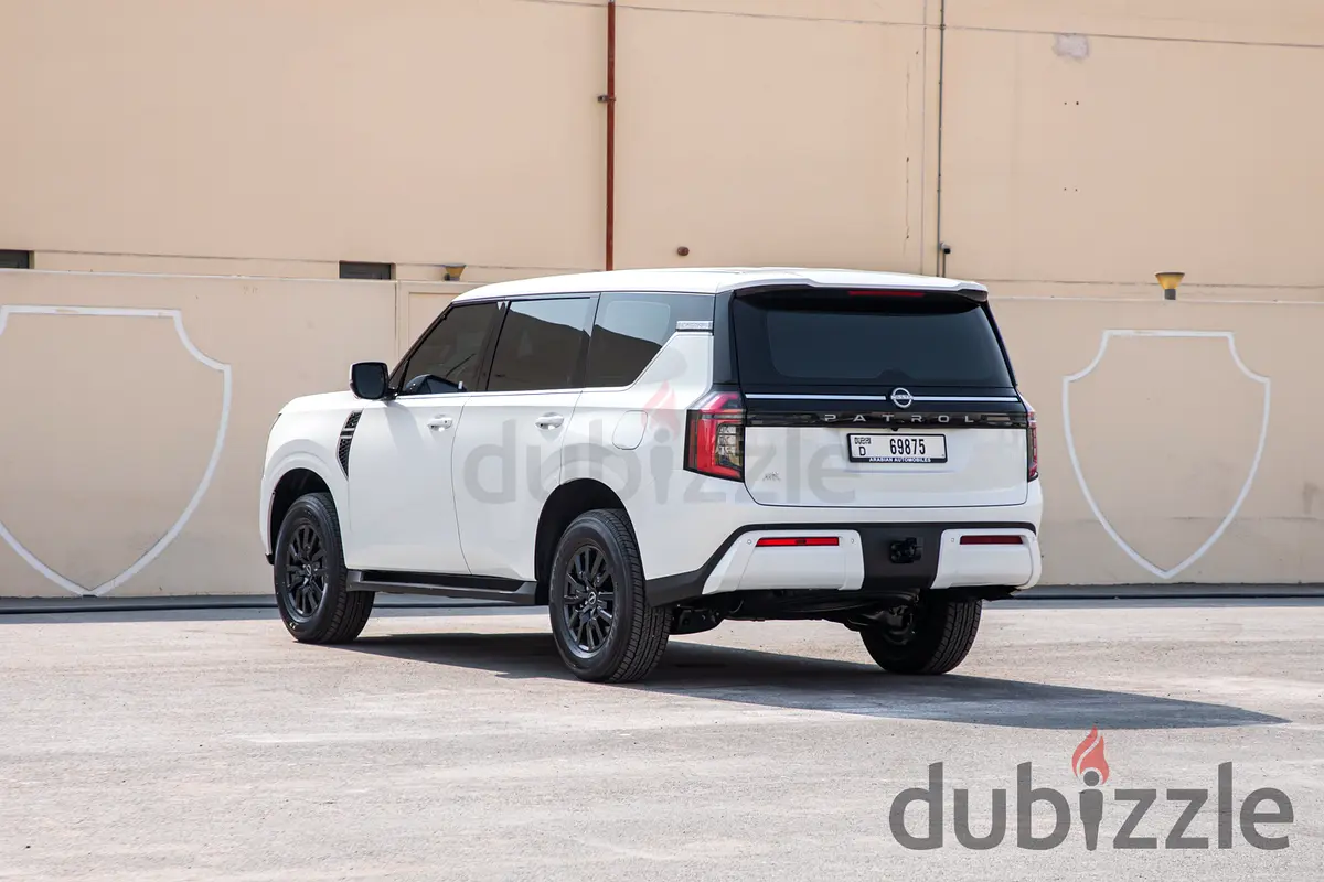 2026 Nissan Patrol for Rent in Al Jaddaf (White, Automatic, 7 Seater, Sultan Brhan) photo 8