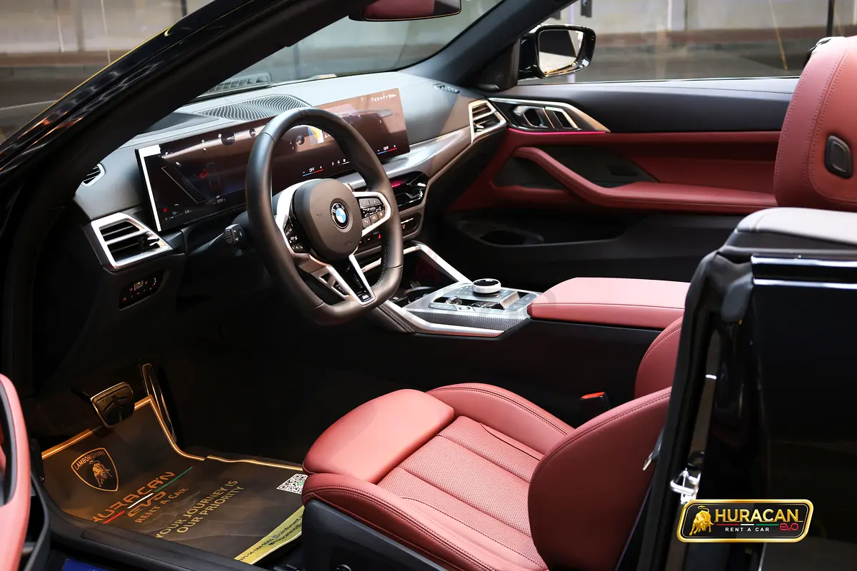 2025 BMW 4-Series for Rent in Sheikh Zayed Road (Black, Automatic, 4 Seater, HURACAN EVO) photo 3