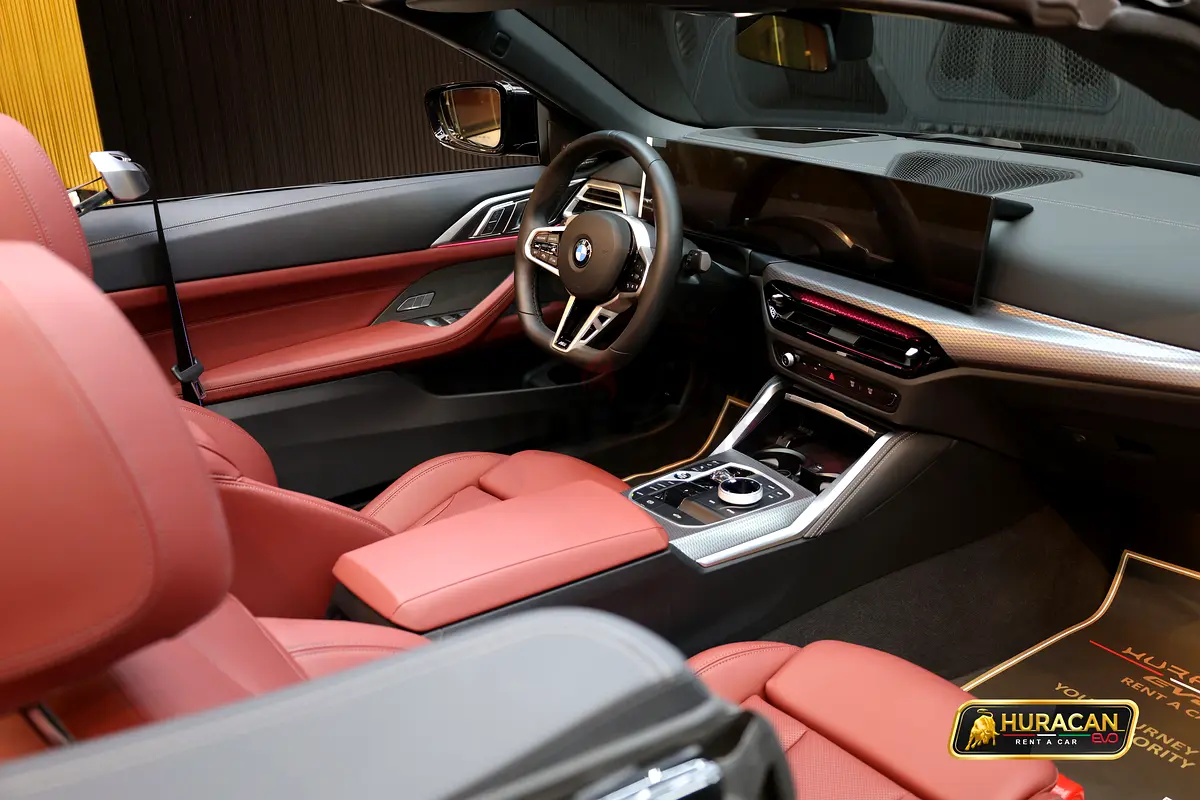 2025 BMW 4-Series for Rent in Sheikh Zayed Road (Black, Automatic, 4 Seater, HURACAN EVO) photo 4